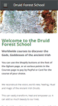 Mobile Screenshot of druidforestschool.com